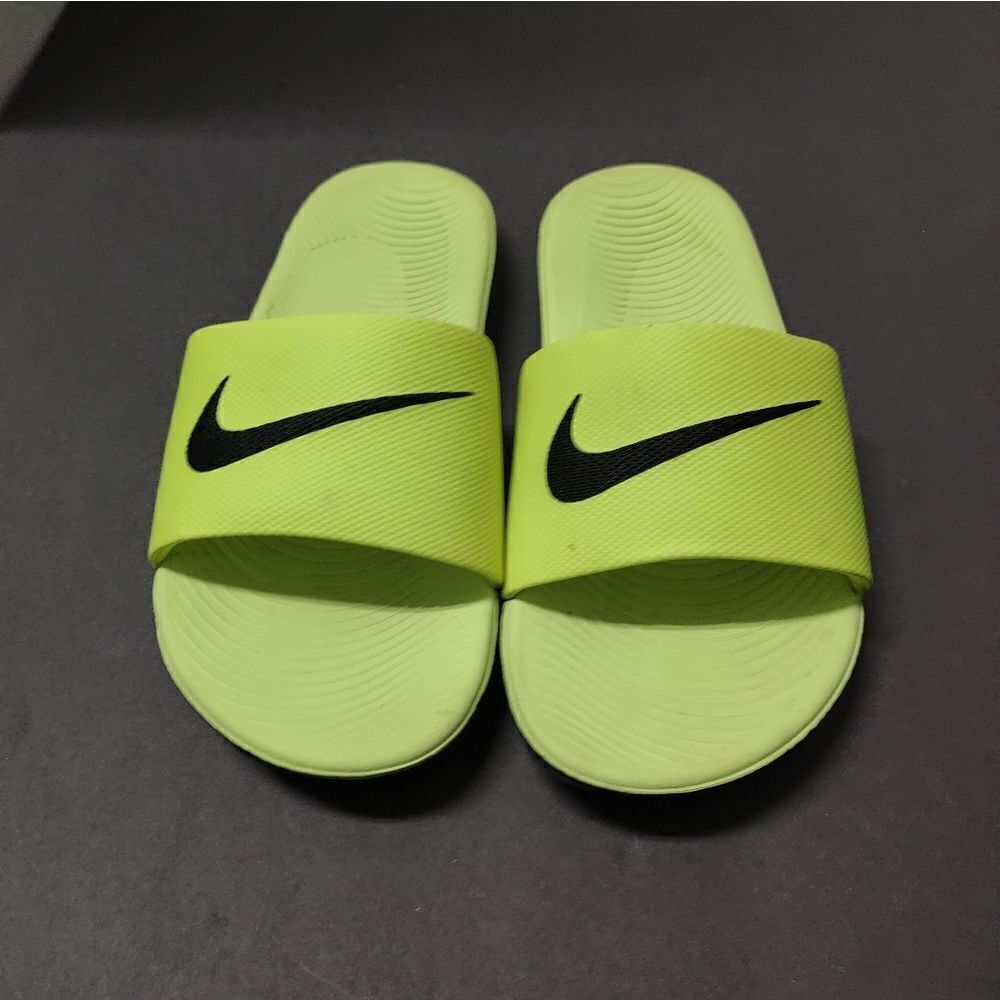 Nike Kawa Slide Slides Volt/black Sandals